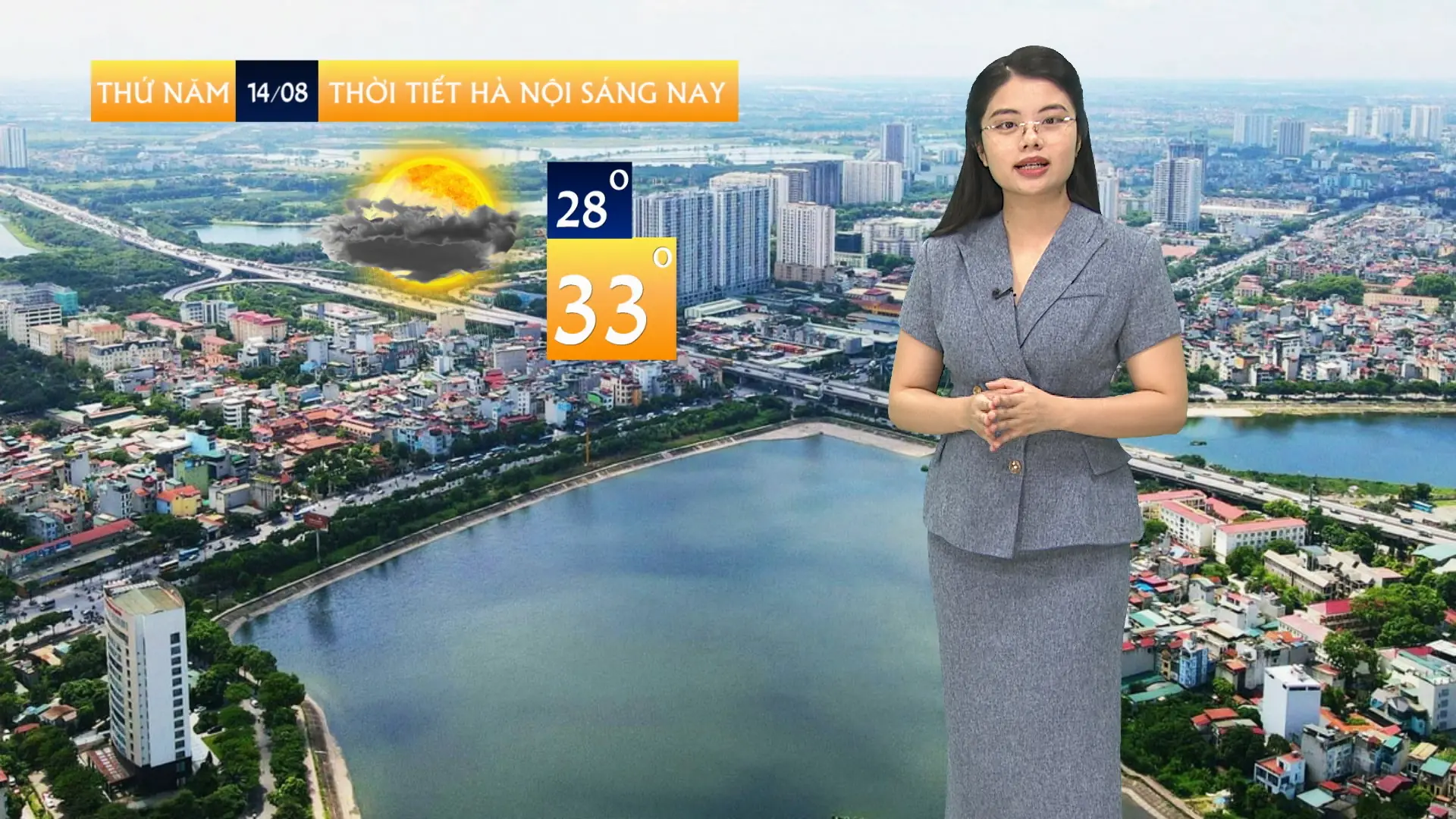 Dự báo thời tiết trưa | 14/08/2025